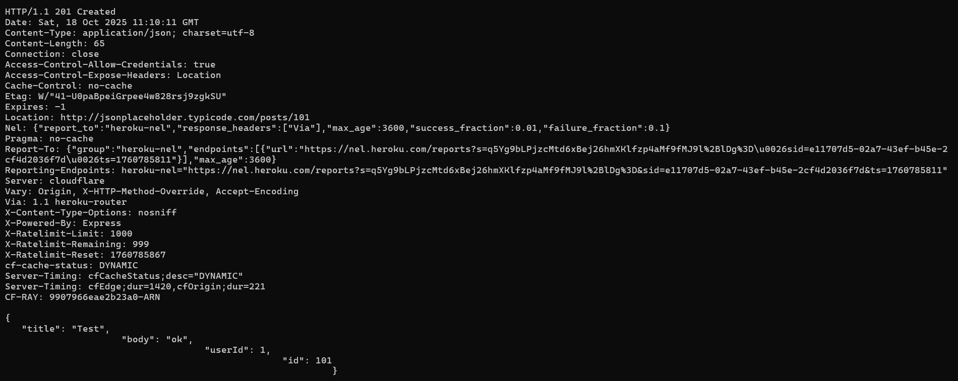 Скриншот выполнения команд в CLI
